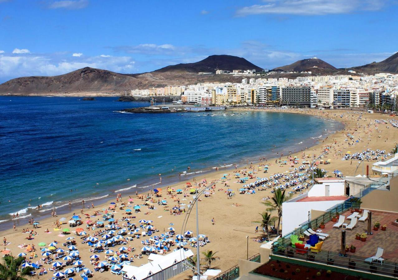 Apartamento Playa Alcaravaneras Las Palmas de Gran Canaria Bagian luar foto